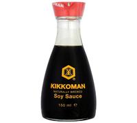 Kikkoman Salsa di soia prodotta naturalmente da 150 ml (confezione da 4)
