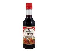 Kikkoman Salsa Teriyaki Marinata Alta Qualità, A Base Di Salsa Di Soia, Salsa Agrodolce, Per Accompagnare Sushi E Sashimi, Insaporire Carne E Verdure Alla Griglia, color Nero, 250 ml - Confezione da 2