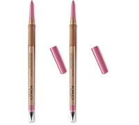 KIKO Milano Everlasting Colour Precision Lip Liner 12 | Matita Labbra Automatica a Lunga Tenuta Waterproof, Contorno Labbra Preciso Effetto Opaco Professionale (Confezione da 2)
