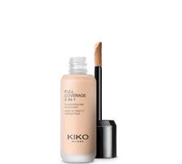 KIKO Milano Full Coverage 2-in-1 Fondotinta e Correttore 25 ml (varie tonalità) - 15 Warm Rose 15 Warm Rose
