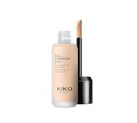 KIKO Milano Full Coverage 2-in-1 Fondotinta e Correttore 25 ml (varie tonalità) - 01 Warm Rose 01 Warm Rose