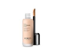 KIKO Milano Full Coverage 2-in-1 Fondotinta e Correttore 25 ml (varie tonalità) - 15 Warm Rose 15 Warm Rose