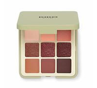 KIKO Milano Green Me Eyeshadow Palette 102, Palette Con 9 Ombretti Multi Finish: Mat, Perlato E Metallico