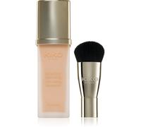 KIKO Milano Holiday Première 24h Lasting Foundation fondotinta liquido waterproof con pennello colore 02 Beige 28 ml