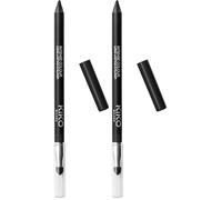 KIKO Milano Intense Colour Long Lasting Eyeliner 16 I Matita Occhi Waterproof a Lunga Durata fino a 10 Ore I Intenso e Sfumabile ad Alta Precisione (Confezione da 2)