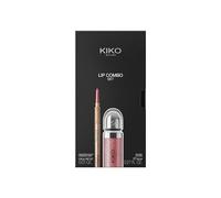 KIKO Milano Lip Combo Set 01, Kit Labbra: Lucidalabbra Idratante E Matita Labbra Abbinata
