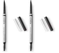 KIKO Milano Micro Precision Eyebrow Pencil 06 | Matita Automatica Per Sopracciglia Con Punta Ultra Precisa (Confezione da 2)