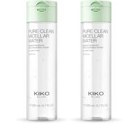 KIKO Milano Pure Clean Micellar Water, Acqua Micellare Struccante Per Pelli Da Normali A Miste (Confezione da 2)