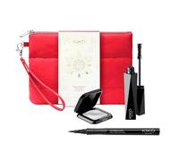 KIKO Milano Snow-Kissed Holiday Jingle Trio Eyes Gift Set, Gift Set Occhi: Mascara Effetto Volume, Eyeliner In Penna E Ombretto Metallico
