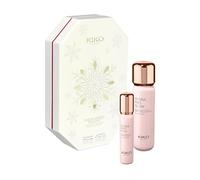 KIKO Milano Snow-Kissed Holiday My Everyday Skincare Essentials Gift Set, Gift Set Skincare: Crema Viso Idratante Effetto Glow E Siero Contorno Occhi