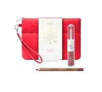 KIKO Milano Snow-Kissed Holiday My Perfect Combo Lips Gift Set-02, Gift Set Makeup Labbra: Unlimited Double Touch E Matita Labbra