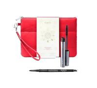 KIKO Milano Snow-Kissed Holiday Skiglam Black Duo Eyes Gift Set, Gift Set Occhi: Mascara Effetto Volume E Lunghezza E Eyeliner In Matita