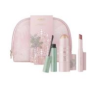 KIKO Milano Threads Of Time Glass Glow Icons Make Up Kit, Gift Set Makeup: Illuminante In Stick, Cera Per Sopracciglia E Gloss In Stick