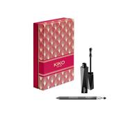 KIKO Milano Twist 'N Twinkle Holiday Midnight Glaze Eyes Gift Set | Mascara effetto volume panoramico e eyeliner in matita per uno sguardo intenso e definito. Regalo perfetto