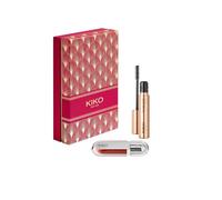 KIKO Milano Twist 'N Twinkle Holiday To The Max Duo Make Up Gift Set | Lucidalabbra effetto volume 3D estremo e mascara effetto volume e definizione per un look intenso e d'impatto
