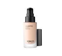 KIKO Milano Unlimited 24H Matte Foundation 1 CR, Fondotinta Fluido Mat A Lunga Tenuta Fino A 24 Ore