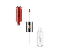 KIKO Milano Unlimited Double Touch - Tonalità 107 Cherry Red | Rossetto Liquido 2 Step | Base Colore + Gloss | Tenuta 12 Ore | No Transfer | Luminoso