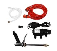 Kikumi 12v 100w per la Pompa dell'Acqua Kit di Irrigazione Giardino Ad Alta Pressione G1/2 Filo Maschile Rondella di Pressione Portatile per Lavaggio Dell'auto