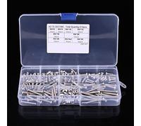 Kikumi 210 Pz M4 Acciaio Inossidabile SS304 Viti a Testa Bottone con Esagono Incassato e Dadi Assortimento Viti a Testa