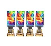 Kikumi 4pcs 0,96 Pollici a Colori TFT Schermo SPI Interfaccia ST7735S Drive Modulo di Visualizzazione IPS 80x160 Montaggio di Saldatura