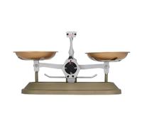 Kikumi Bilancia Decorazione Bilancia Decompressione Legge Giustizia Vintage per Desktop Domestico