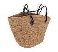 Kikumi Borsa da Spiaggia Intrecciata di, Kaki, Elegante, Semplice, Ecofriendly e Grande Borsa a Tracolla in Canale per lo Shopping All'aperto, #511, #511, #, #