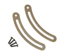 Kikumi Cerniere per Coperchio in Rame Stile retrò, 20 Pezzi con Viti Hardware di Montaggio per Portagioie, Armadio, Accessori Compatti e Pratici per Armadietto (Colore Bronzo)