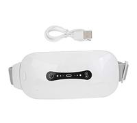 Kikumi Cintura per Utero Calda, Cuscinetto Riscaldante Mestruale Ricaricabile Tramite USB, Riscaldatore a Vibrazione per Crampi