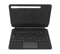 Kikumi Custodia per tastiera per Tab S7 + S8 + S9 + tastiera magnetica per tablet con supporto a sbalzo galleggiante Touchpad portapenne