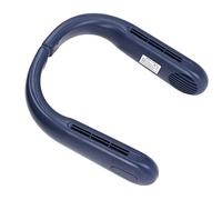 Kikumi Mini ventilatore portatile da collo con 3 velocità del vento, raffreddamento rapido, USB, da appendere, ventilatore elettrico per sport, viaggi, attività all'aperto (blu)