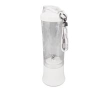 Kikumi Mixer Portatile 600 Ml, 2 modalità, 150 W, 18.000 Giri/Min, Batteria Ricaricabile di USB, Batteria da 4000 MAh, Copertura Impermeabile, Tazza di Succo di Frutta per Frullati (Bianco)