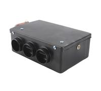 Kikumi Riscaldatore per Auto 12V 50W 3 Fori Portatile Invernale a Riscaldamento Rapido più Caldo Che Rimuove il Gelo a Basso Rumore