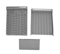 Kikumi Scolapiatti Regolabile Bancone da Forchetta Estensibile Bacchette Utensili Lavello Rack di Stoccaggio Forniture per Asciugatura