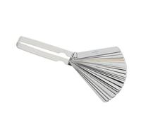 Kikumi Set di Spessimetri da 32 Pezzi, Set di Spessimetri e Scala Imperiale in Rame, Letture Accurate per la Manutenzione di Automobili e Macchinari con Design Sottile, Ideale per le Misurazioni