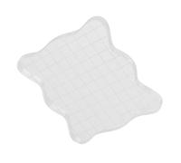 Kikumi Tasco di Blocco Acrilico Trasparente e Trasparente per Processi di Colorante di Scrapbooking, Strumenti Importanti (5 * 5 cm)