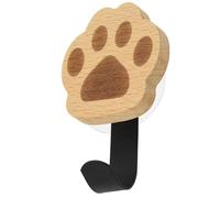 Kikuo Appendiabiti da Parete Bambini in Legno, Attaccapanni da Muro Bambini Autoadesivi Animale per Cappotti Ganci Appendiabiti da Muro Bambini, Porta e Pomelli per Mobili Maniglie(Artiglio di gatto)
