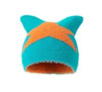 KIKYKUBBLETASW Berretti in Maglia con Orecchie di Gatto Star for Donna Uomo Berretti con Teschio Hip-Hop Y2k Cappelli Caldi Invernali Dolci Quando Fa Freddo(05)