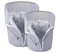 KIKYKUBBLETASW Vaso for Piante antigelo - Borsa Termica Invernale for Piante in Vaso, arbusti, Alberi, for Tenere al Caldo(2pcs)