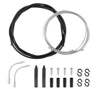KILDOWS Set Cavo Freno Bicicletta, 2.5M Universale Kit Cavo del Freno Della Bicicletta di Ricambio Guaina Freno Bici Accessori per Bici da Strada MTB Mountain Bike Cavi Freno Anteriore e Posteriore