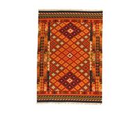 Kilim Carpets by Jalal Tappeto Kilim Sivas 1 Rosso/Multicolore 160 X 230 cm