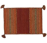 Kilim Lory Tribal 100% Cotone, Indiano, Fatto a Mano 90x60 cm