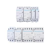 KILKCWFNH Contattore CA Domestico su Guida DIN CT1-25 16A 25A 20A 2P 2NO 4P 4NO CT1-63 32A 40A 63A 230V 50o60HZ(CT1-25-16A,2NC)