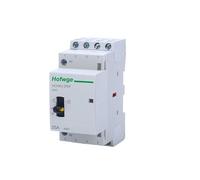KILKCWFNH Contattore modulare CA for Uso Domestico su Guida DIN HCH8s-25M 4P 16A 20A 25A 24V 110V 220V con Interruttore di Controllo Manuale 4NO 2NO2NC o 4NC(4p 25a 4no 230v)
