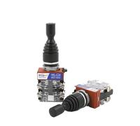 KILKCWFNH Interruttore a leva monoblocco serie HKL, interruttore master basculante incrociato, 2 vie, 4 vie, auto-riavvio, autobloccante, 2 NO, 4 NO, foro 22 mm (2 Way Self Lock)