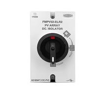 KILKCWFNH Sezionatore rotativo con maniglia girevole, 4P PV, CC 1200 V, 32 A, IP66, impermeabile, per scatola di distribuzione solare