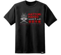 Kill Bill Hattori Hanzo T Shirt Samurai Kung Fu Film Bruce Lee Spada Fight Uomo