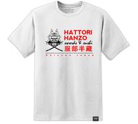 Kill Bill Hattori Hanzo T Shirt Samurai Kung Fu Film Bruce Lee Spada Fight Uomo