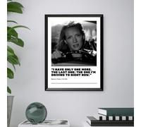 KILL BILL Quadro Stampa Poster Film Cinema Quentin Tarantino - Cornice inclusa