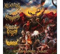 KILL EVERYTHING NE - ACTS OF SADISTIC CRUELTY 4 WAY SPLIT - CD - K72z