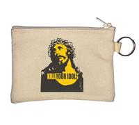 Kill Idols Punk Rock Jesus Your Graphic Art portachiavi portamonete beige